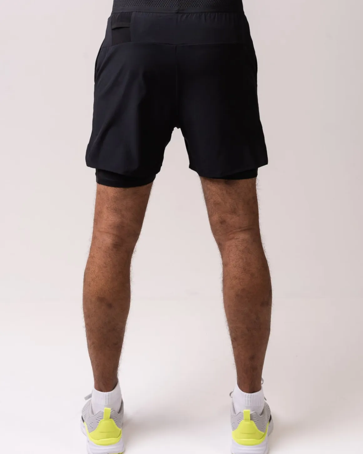Hybrid 2-1 Pocket Shorts M Black
