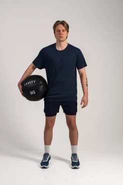 Hybrid 2-1 Pocket Shorts M Blue Navy/Blue