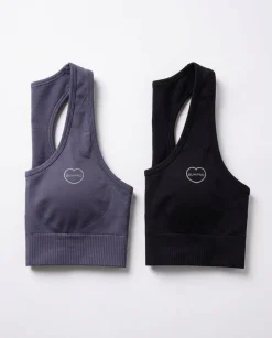 Hyper Bra Black + Graphite 2-MIXPACK
