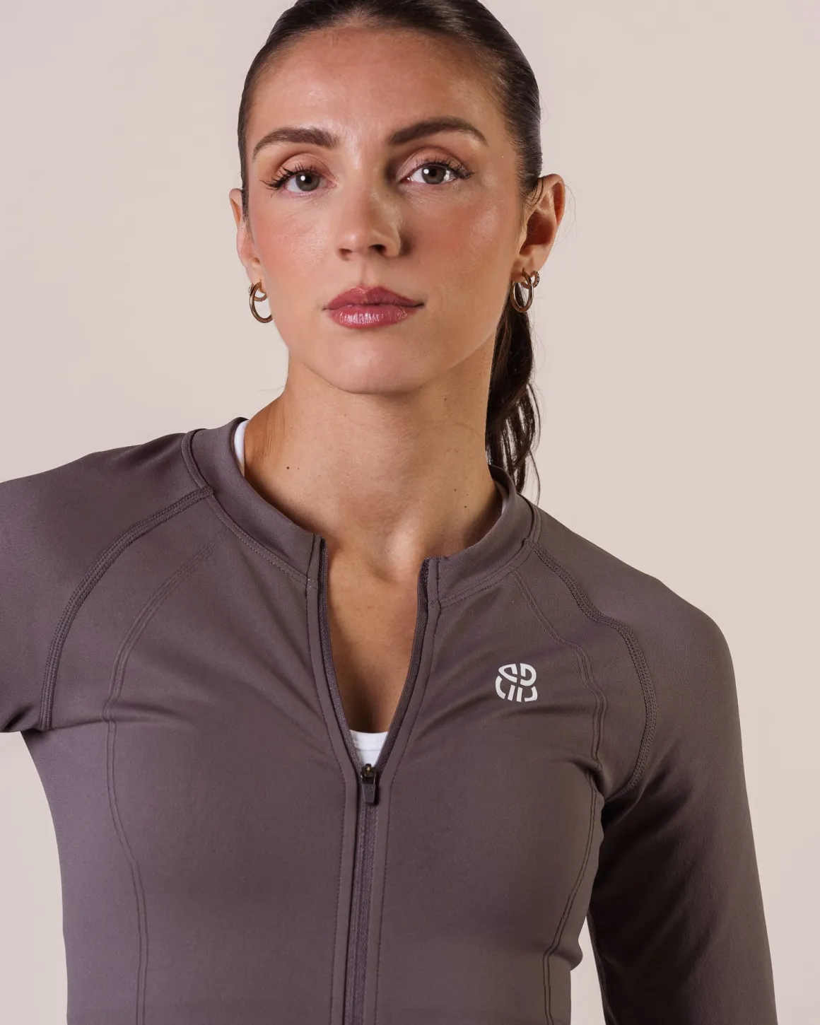 Hyper Full Zip Grey Thunder