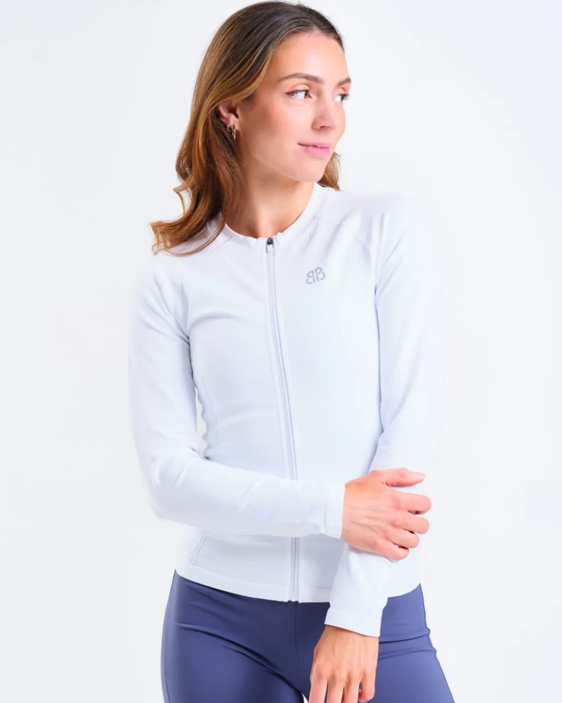 Hyper Full Zip White