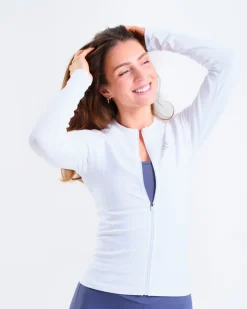 Hyper Full Zip White