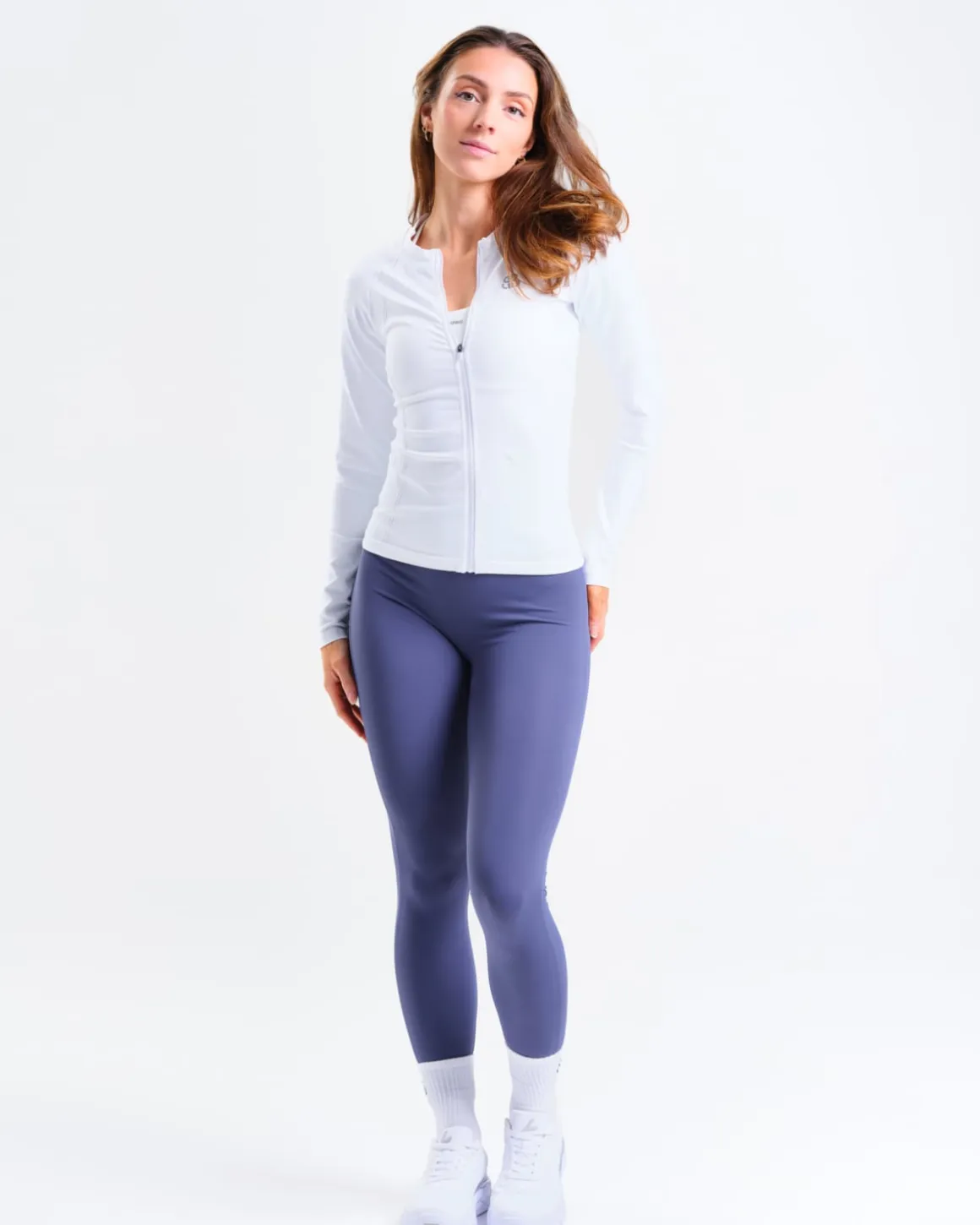 Hyper Full Zip White