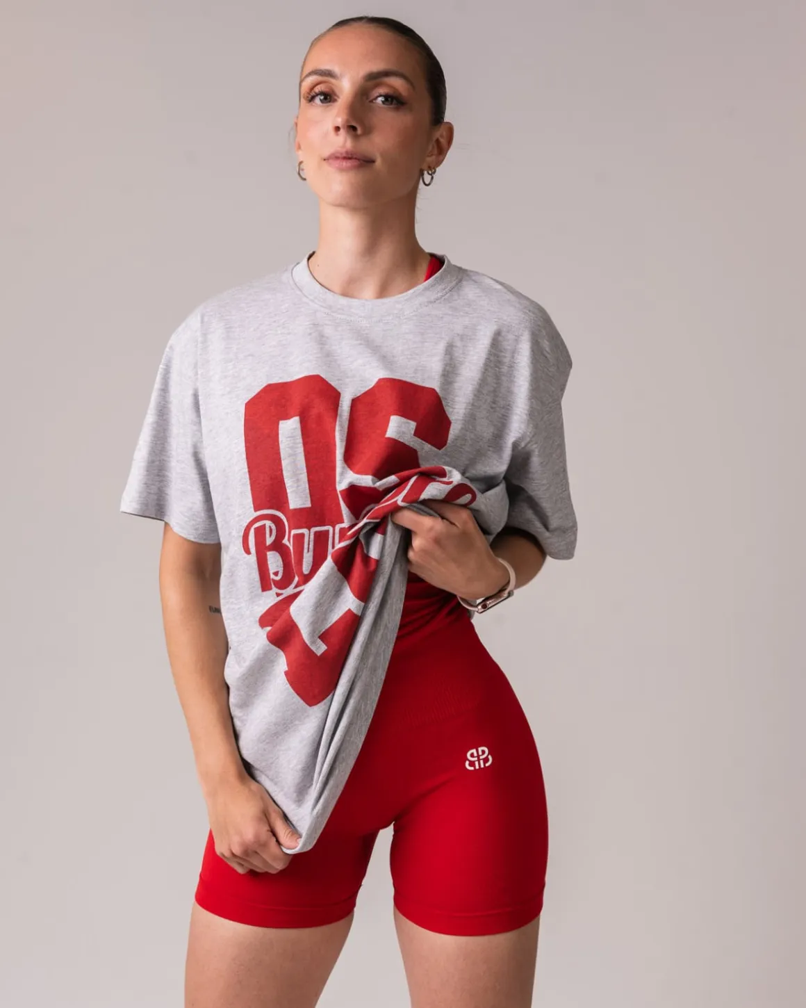 Hyper Scrunch Shorts 4″ Red Salsa