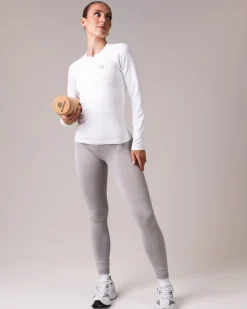 Hyper Scrunch Tights 2.0 Light Grey Marl
