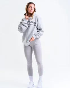 Hyper Scrunch Tights Light Grey Marl
