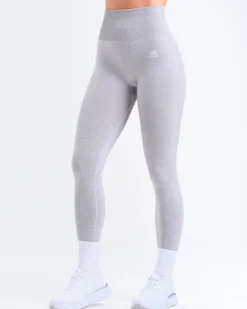 Hyper Scrunch Tights Light Grey Marl