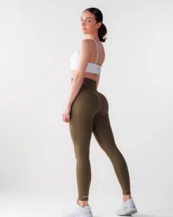 Hyper Tights Green Olive