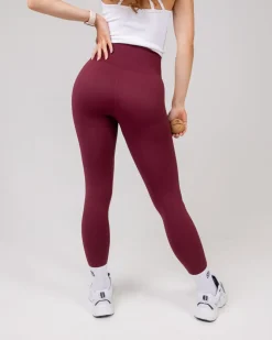 Hyper Tights Red Maroon