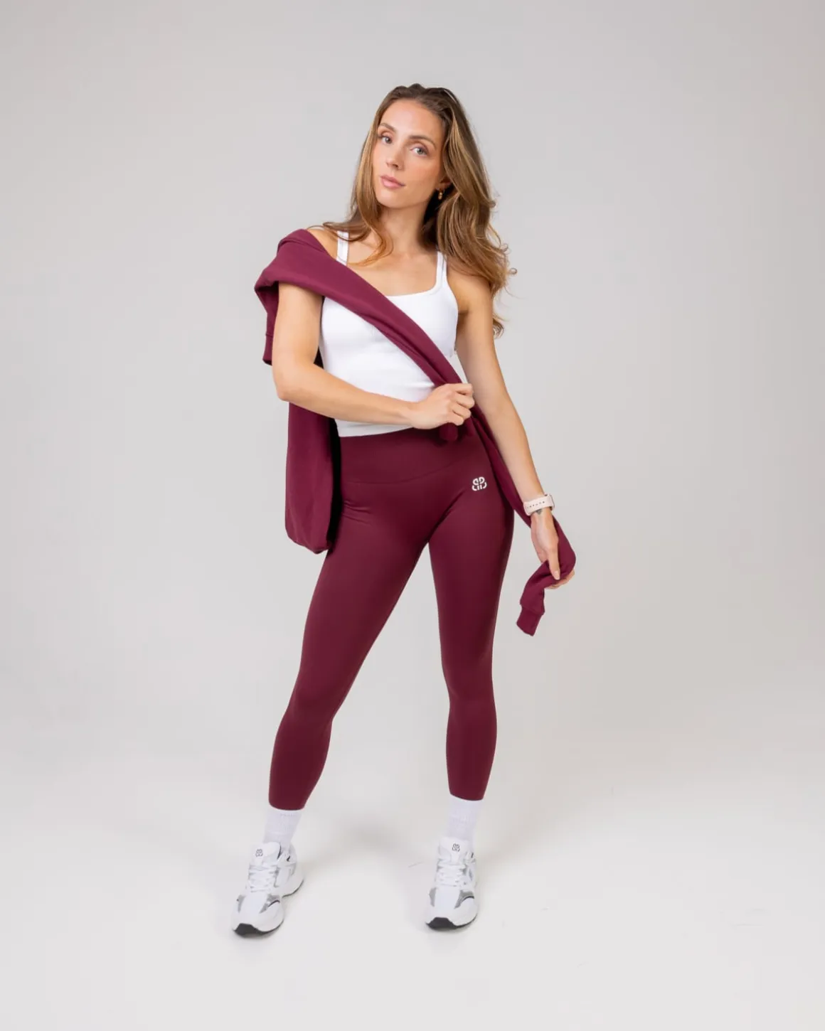 Hyper Tights Red Maroon