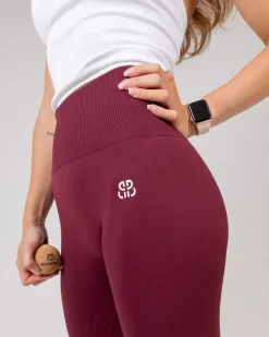 Hyper Tights Red Maroon