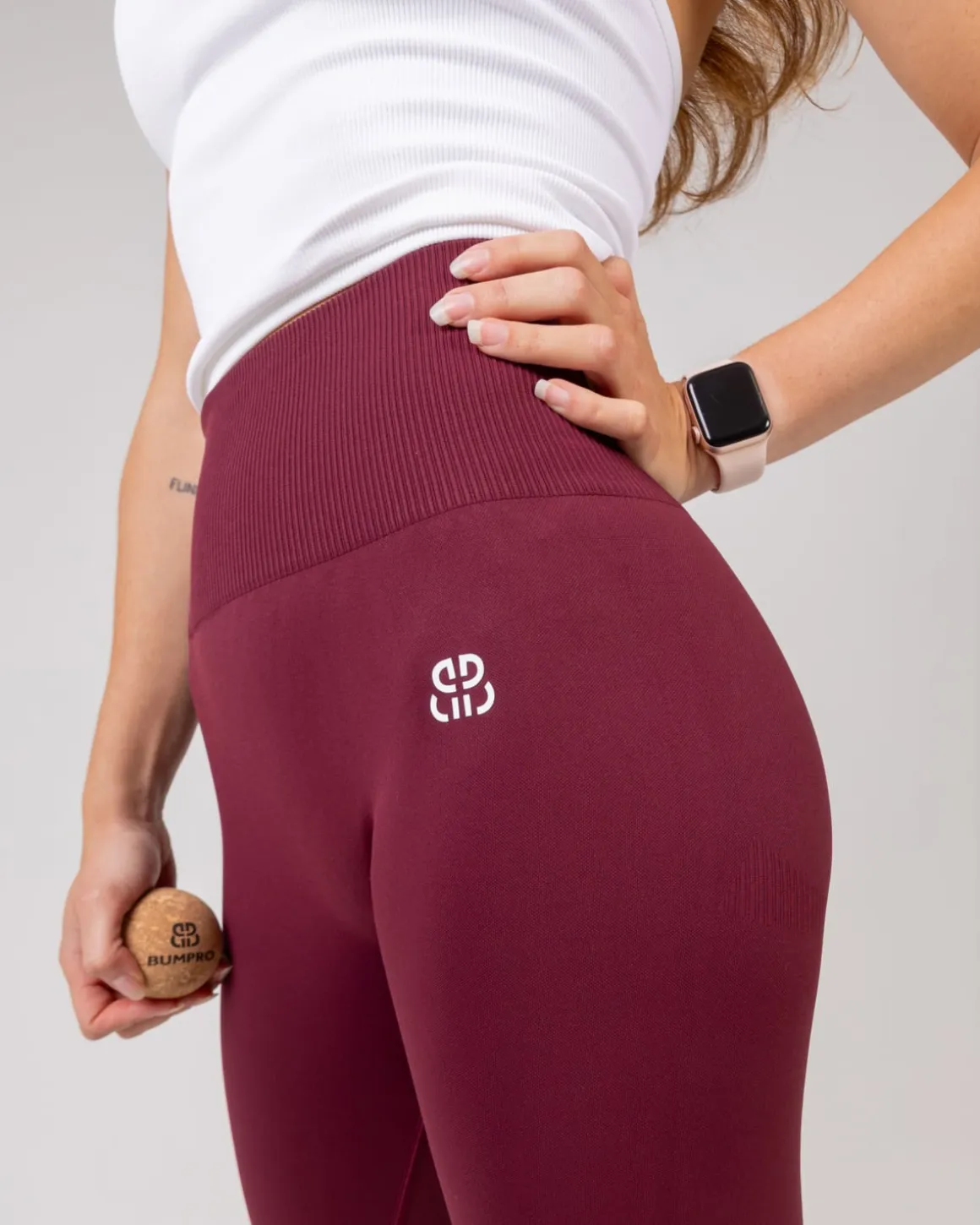 Hyper Tights Red Maroon