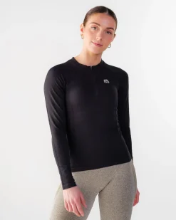 Hyper 1/2 Zip Sweater Black