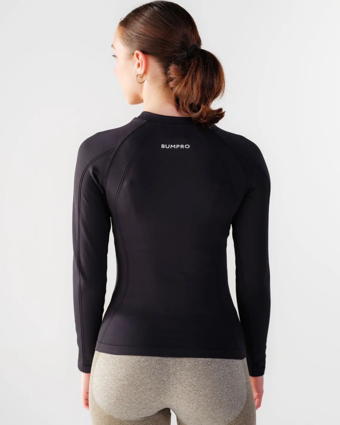 Hyper 1/2 Zip Sweater Black