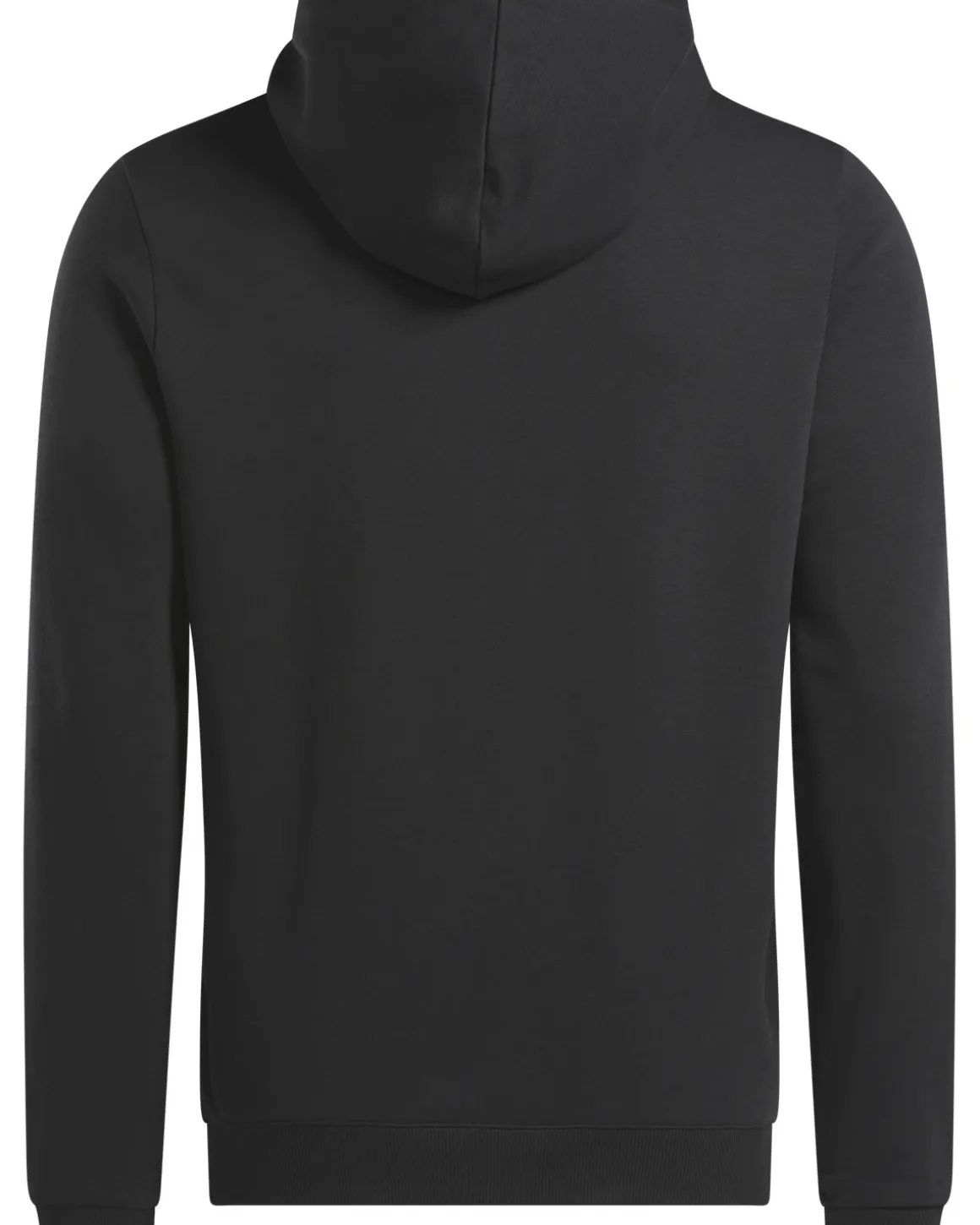 Identity Small Logo Fleece Hoodie Black