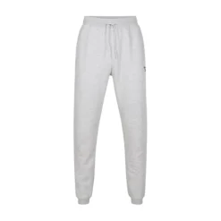 ID Small Logo Fleece Cuffed Pants Silver Marl