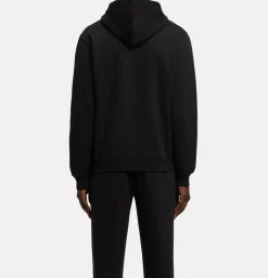 ID Small Logo Fleece Hoodie Black