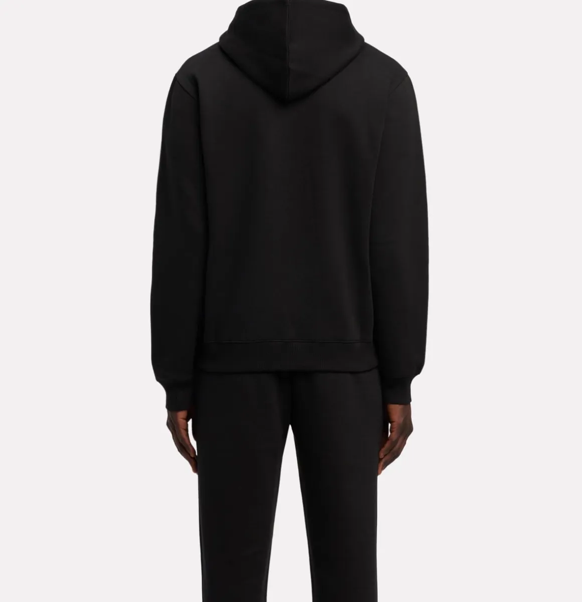 ID Small Logo Fleece Hoodie Black