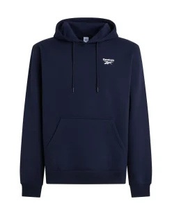 ID Small Logo Fleece Hoodie Vector Navy