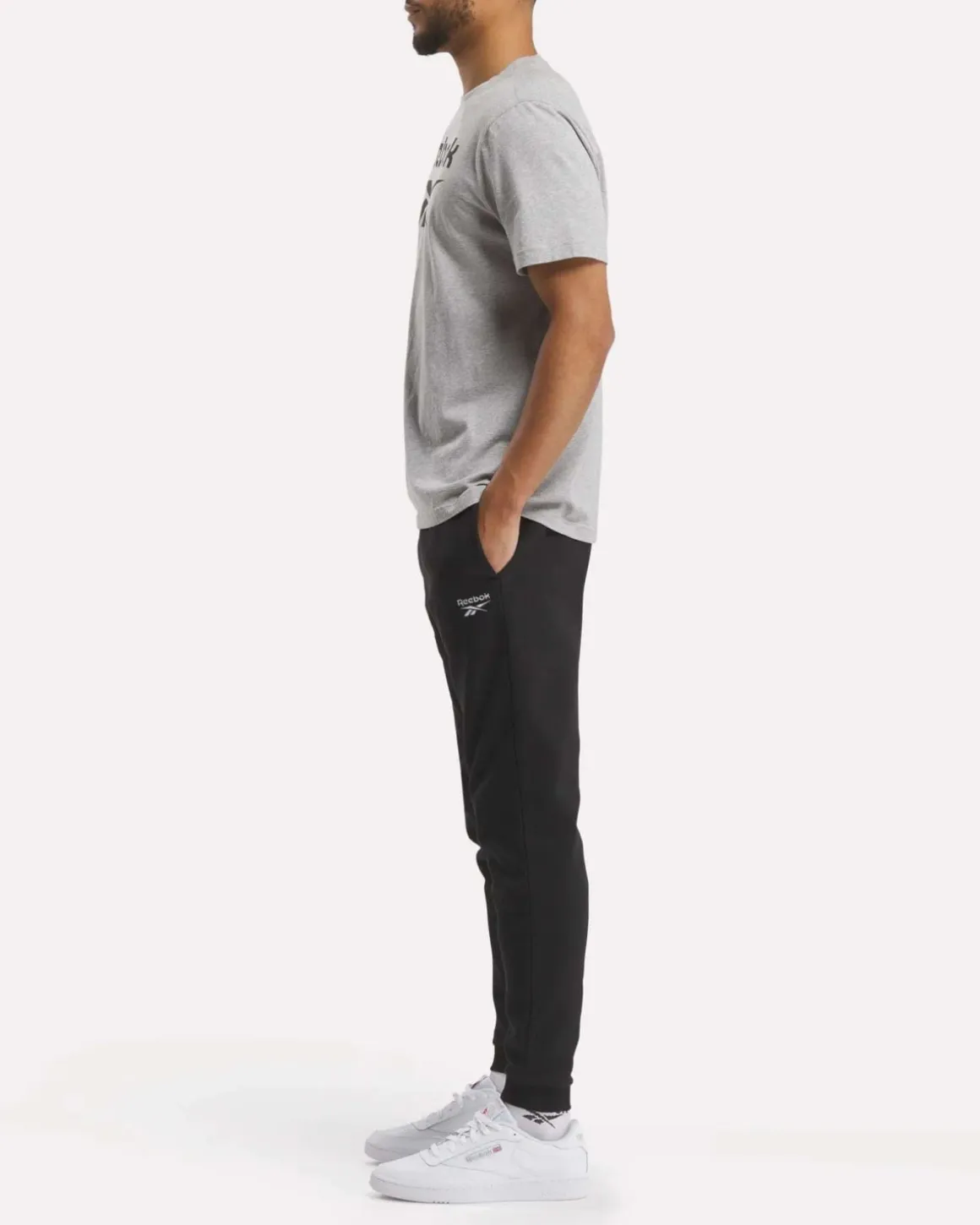 ID Small Logo Fleece Jogger Black