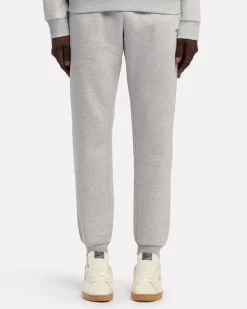 ID Small Logo Fleece Jogger Light Grey Marl