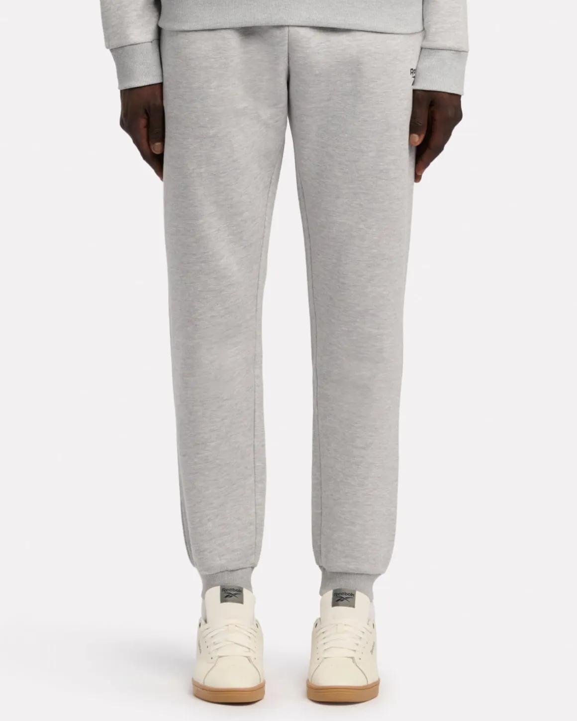 ID Small Logo Fleece Jogger Light Grey Marl