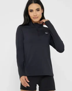 ID Train Quarter Zip Black