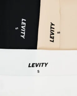 Invisible Brief Black/White/Sand 9-PACK