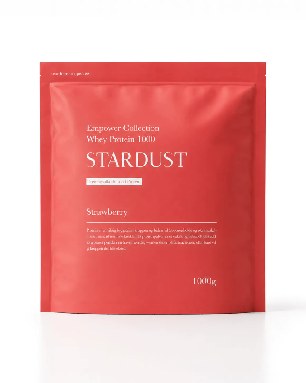 1kg Whey Strawberry (3pack)