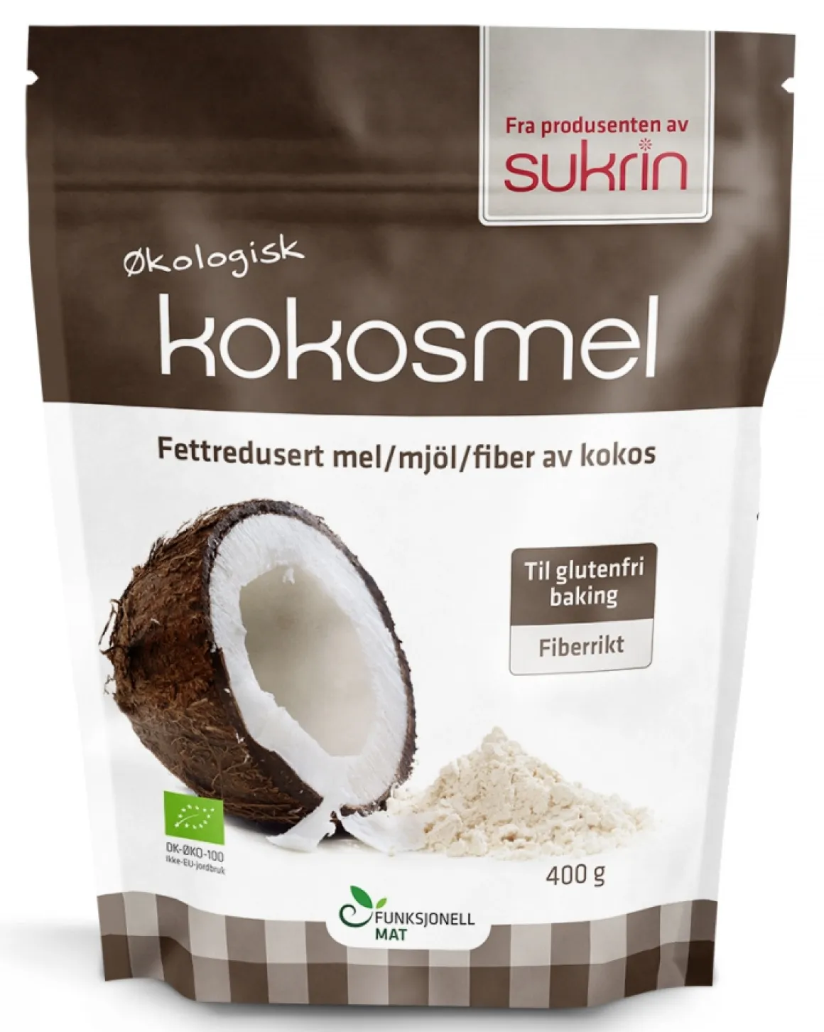 Kokosmel 3x400g