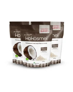 Kokosmel 3x400g