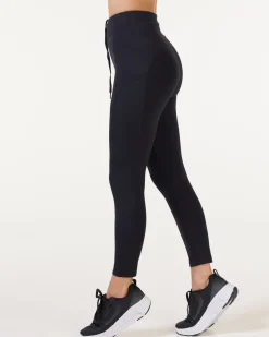 Lavish Laser Cut Tights Black 2-PACK