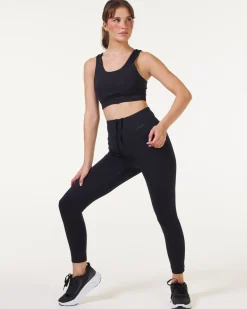 Lavish Laser Cut Tights Black
