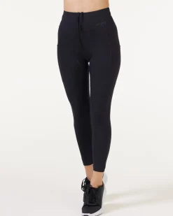 Lavish Laser Cut Tights Black