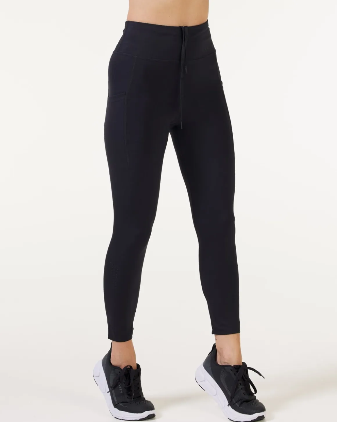 Lavish Laser Cut Tights Black