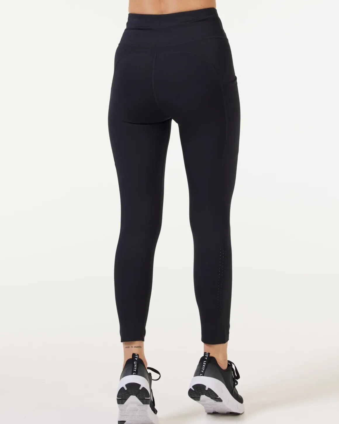 Lavish Laser Cut Tights Black