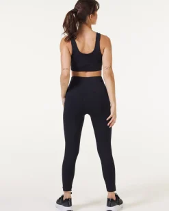 Lavish Laser Cut Tights Black