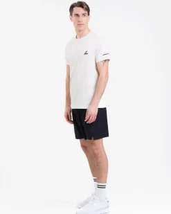 Legend Tee M Off White + Clarity Shorts M Black Jet SET