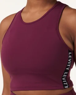 LEVITY Line Up Crop Tank Black + White 2-PACK