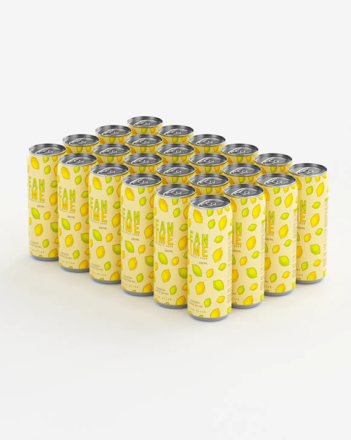 Lime Energy Drink 24x330ml