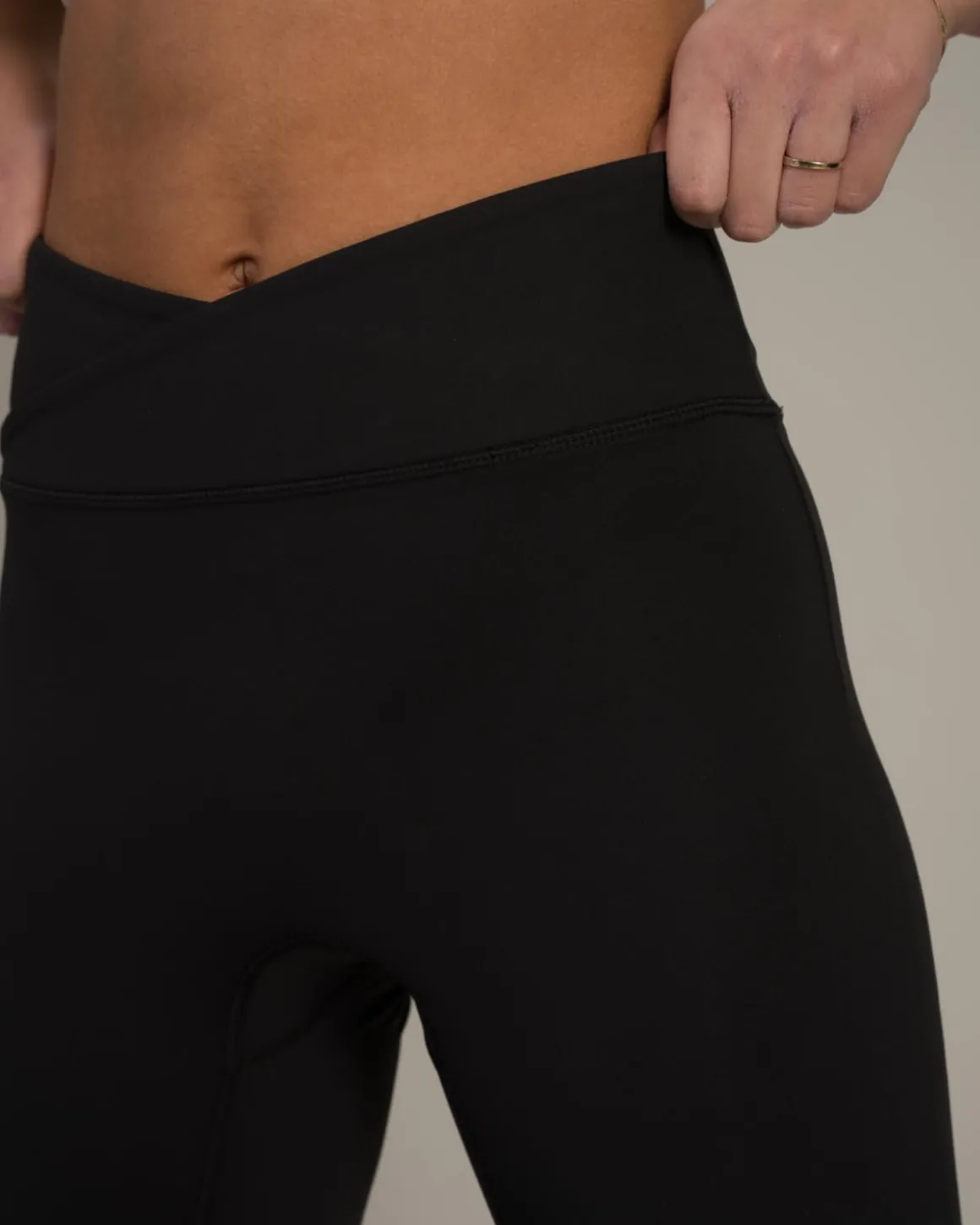 Lively Crossover Flare Pants Black