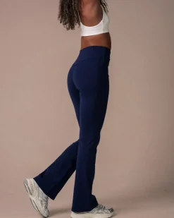 Lively Crossover Flare Pants Blue Navy