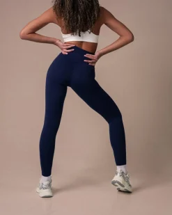Lively Crossover Tights Blue Navy