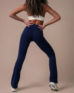 Lively Flare Pants Blue Navy
