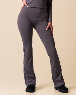 Lively Flare Pants Grey Thunder