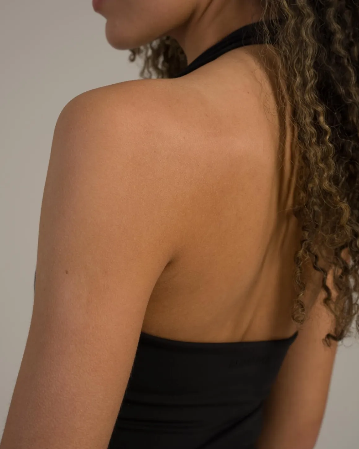 Lively Halter Top Black