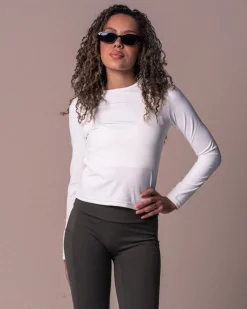 Lively Long Sleeve White