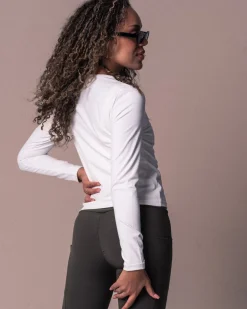 Lively Long Sleeve White