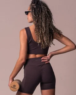 Lively Scoop Bra Brown Fudge