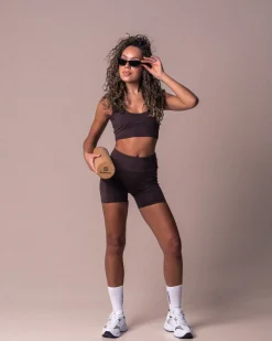 Lively Scoop Bra Brown Fudge